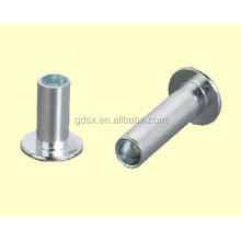 ROHS / SGS compliant high quality good prices hollow metal rivet for furniture